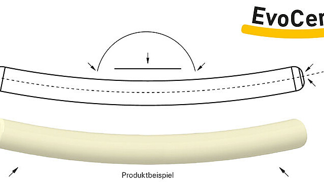 Gebogener Passstift