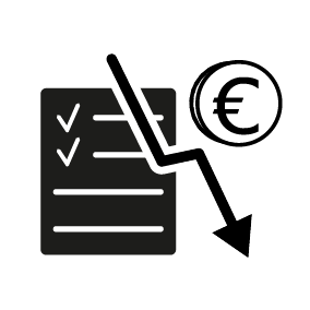 Herausforderungen - Icon - Instandhaltungskosten